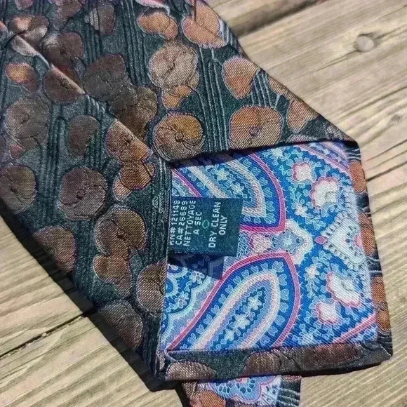 Ted  baker floral silk tie - Picture 6 of 8